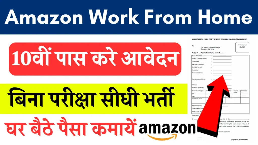 Amazon Work From Home Job