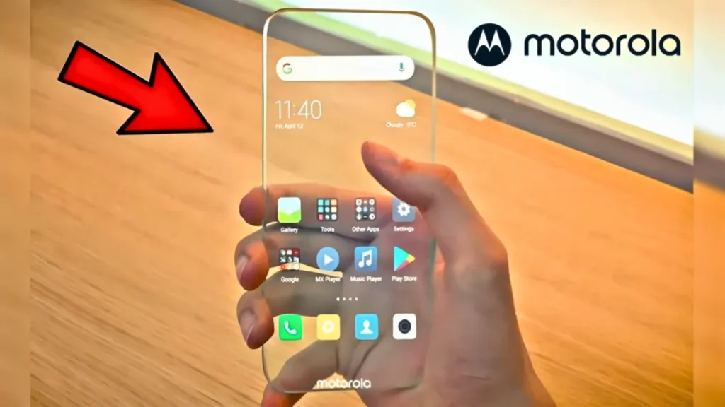 Motorola Transparent Smartphone